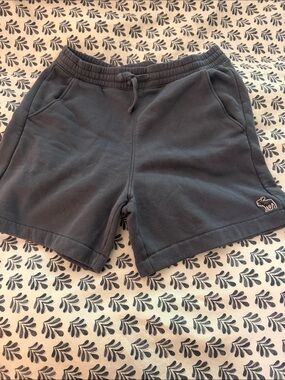 abercrombie kids blue fleece lounge shorts 13/14